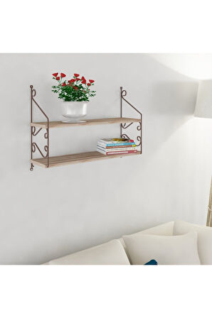Decormet Seramoni Raf Seti 2 Raflı 200*720 Sakramento - Adena