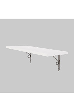 Decormet Retro Raf Seti 20*60  P.Beyaz+Siyah