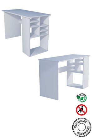 Decormet Akasya Çalışma Masası Beyaz