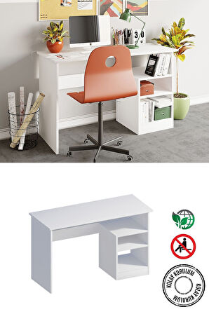 Decormet Bahar Çalışma Masası Beyaz
