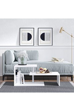 Decormet Dilek Orta Sehpa Beyaz