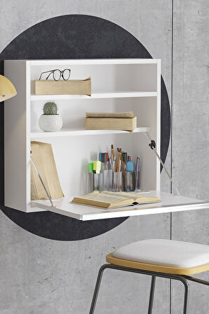 Decormet Optimum Çalışma Masası Beyaz