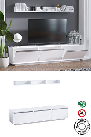 Decormet Prag Tv Ünitesi Beyaz