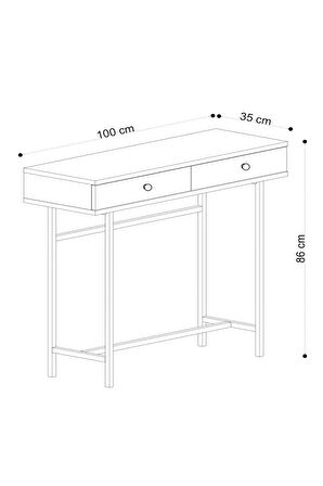 Decormet Esta Dresuar Safir Meşe