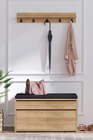 Decormet Bobby Ayakkabılık Safir Meşe