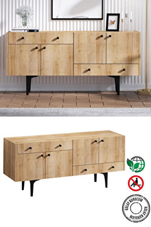 Decormet Misty Konsol Safir Meşe