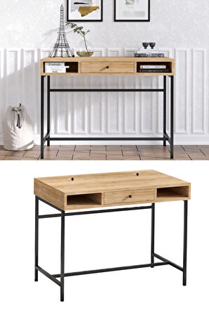 Decormet Berry  Çalışma Masası Safir Meşe