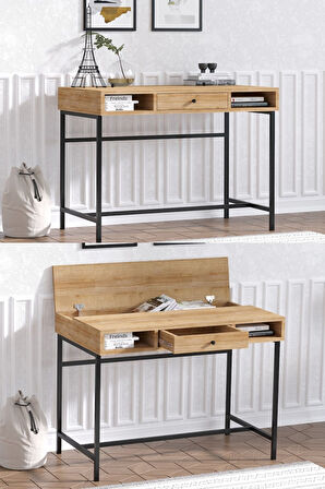 Decormet Berry  Çalışma Masası Safir Meşe