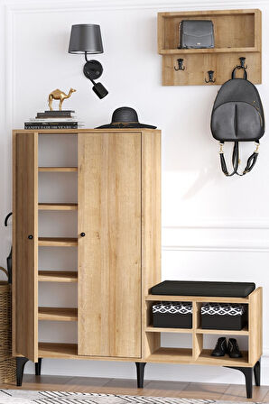 Decormet Jess Ayakkabılık Safir Meşe -Dec-20034