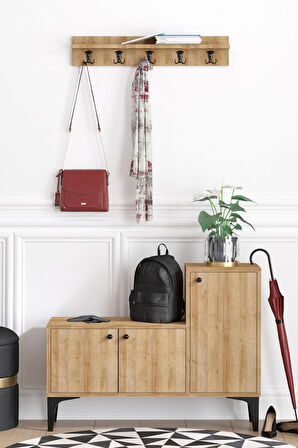 Decormet Simon Ayakkabılık Safir Meşe -Dec-20036