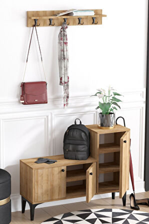 Decormet Simon Ayakkabılık Safir Meşe -Dec-20036