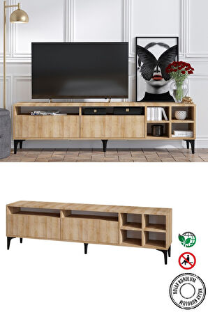 Decormet Eva Tv Sehpası Safir Meşe -Dec-20048