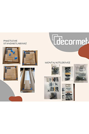 Decormet Abies Sehpa Safir Meşe
