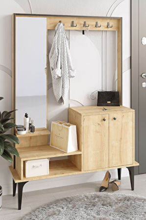 Decormet Andy Vestiyer Safir Meşe -Dec-20076