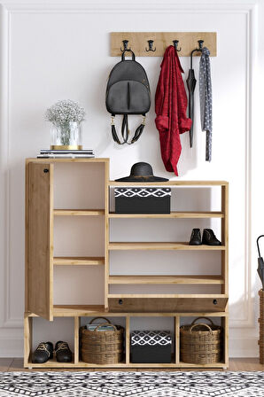 Decormet Wess Ayakkabılık Safir Meşe -Dec-20077