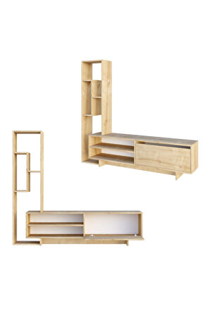 Decormet Larissa Tv Ünitesi Safir Meşe