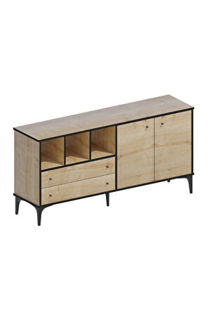 Decormet Elegan Konsol Safir Meşe