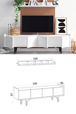 Decormet Kastra Tv Ünitesi Dec0046