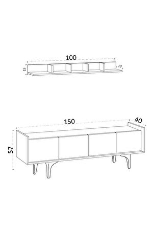 Decormet Kastra Tv Ünitesi Dec0046