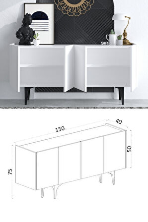 Decormet Polaris Konsol Dec0057