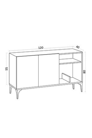 Decormet Galaxy Konsol Dec0075