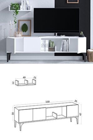 Decormet Hubble Tv Ünitesi Dec0076