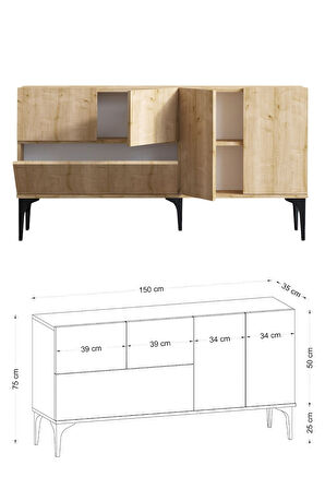Decormet Tress Konsol Dec0025