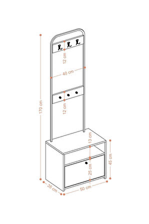 Decormet Quinn Vestiyer Dec0094