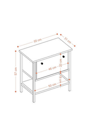 Decormet Valery Sehpa Dec0103