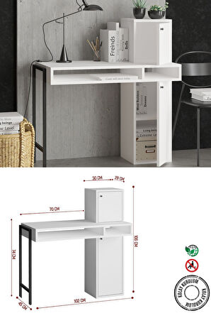 Decormet Lora Çalışma Masası Dec0139