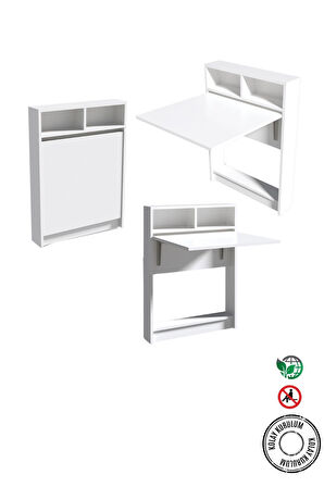 Decormet Bracked Çok Fonksiyonlu Masa Carrara Marble