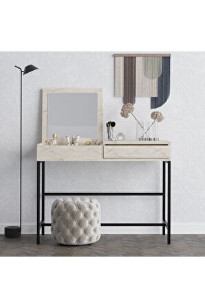 Decormet Linda Makyaj Masası Travertine