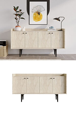 Decormet Navi Konsol Travertine