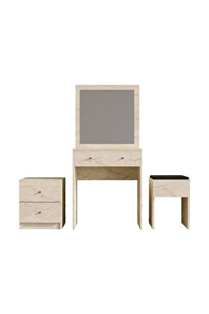 Decormet Nice Makyaj Masası Travertine