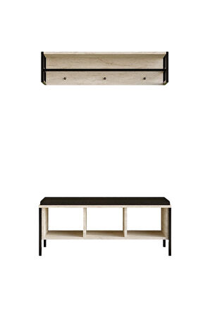 Decormet Shana Ayakkabılık Travertine