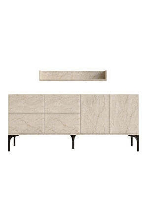 Decormet Stella Konsol Travertine