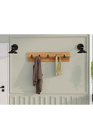 Decormet 5Li Askılık Ceviz