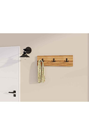 Decormet 3Lü Askılık Ceviz
