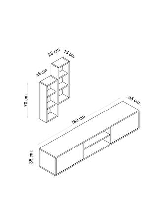 Decormet Nebula Tv Ünitesi