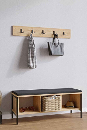 Decormet Shanel Ayakkabılık Safir Meşe