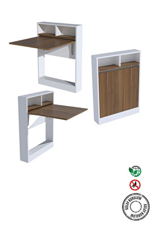 Decormet Bracked Çok Fonksiyonlu Masa Ceviz