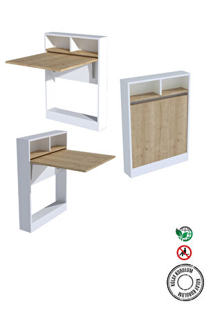 Decormet Bracked Çok Fonksiyonlu Masa Safir Meşe
