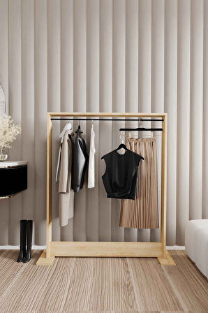 Decormet Salvitor Elbise Askısı Safir Meşe