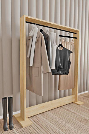 Decormet Salvitor Elbise Askısı Safir Meşe