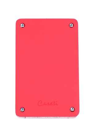 Caseti Çift Torch Pürmüz & Tek Torch Mum Alev Delicili Kırmızı Metal Puro Çakmağı