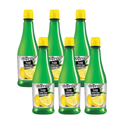 Doğanay %100 Limon Suyu 250 ml x 6 Adet Pet