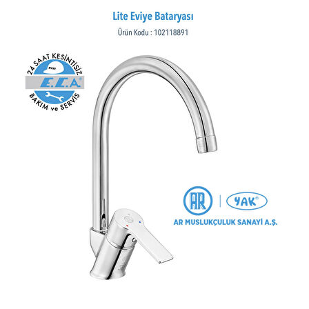 LİTE EVİYE BATARYASI 102118891( 5 Yıl ECA Garantili )