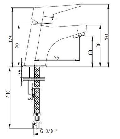 Ar Santino Lavabo Bataryası 102188039