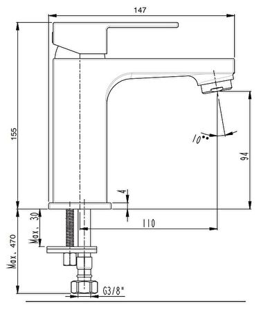 AR Melia Lavabo Bataryası 102188132