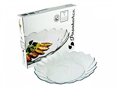 Paşabahçe 10412 Hasır Oval Kayık Servis Tabağı 32 Cm